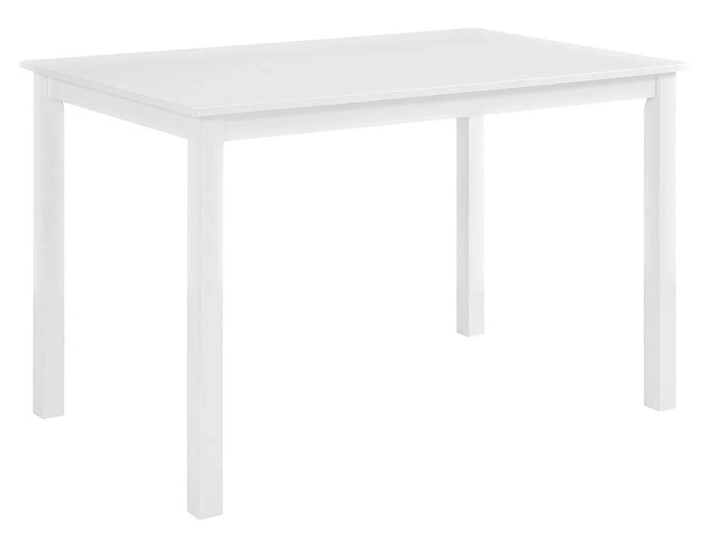 5-Piece White Powder Blue Dining Set C519