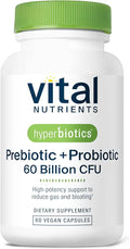 Prebiotic and Probiotic 60 Billion CFU 60 Vegan Capsules M95509