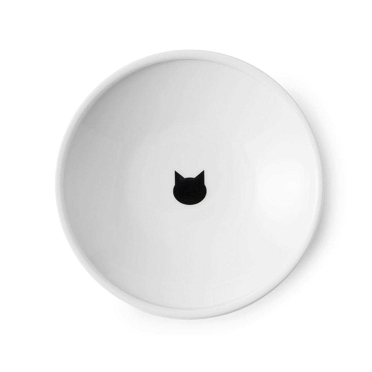 Extra Wide Raised Cat Food Bowl B63718
