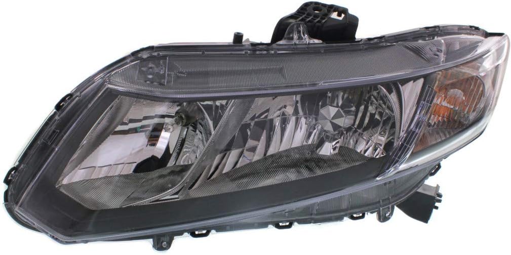 Headlight Assembly for Honda Civic 2013 Driver Side Coupe F95269