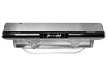 30 Inch Under Cabinet Self-Clean Range Hood with Grease Catchers and Black Trim in Stainless Steel F847