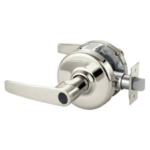 Cylindrical Lock Bright Nickel Plated Clear Coated M13097