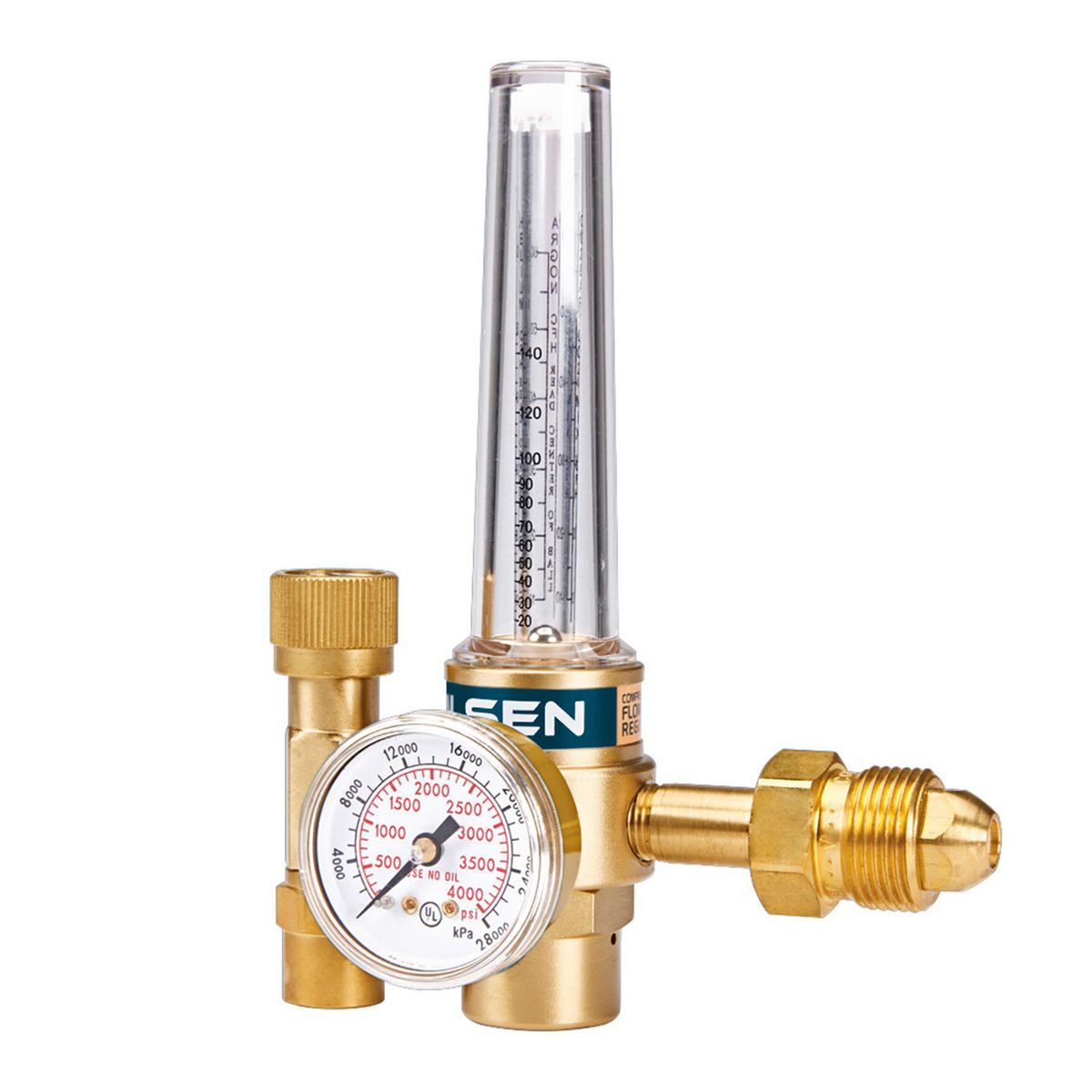 CO2/Argon/Helium Flowmeter Regulator D896262