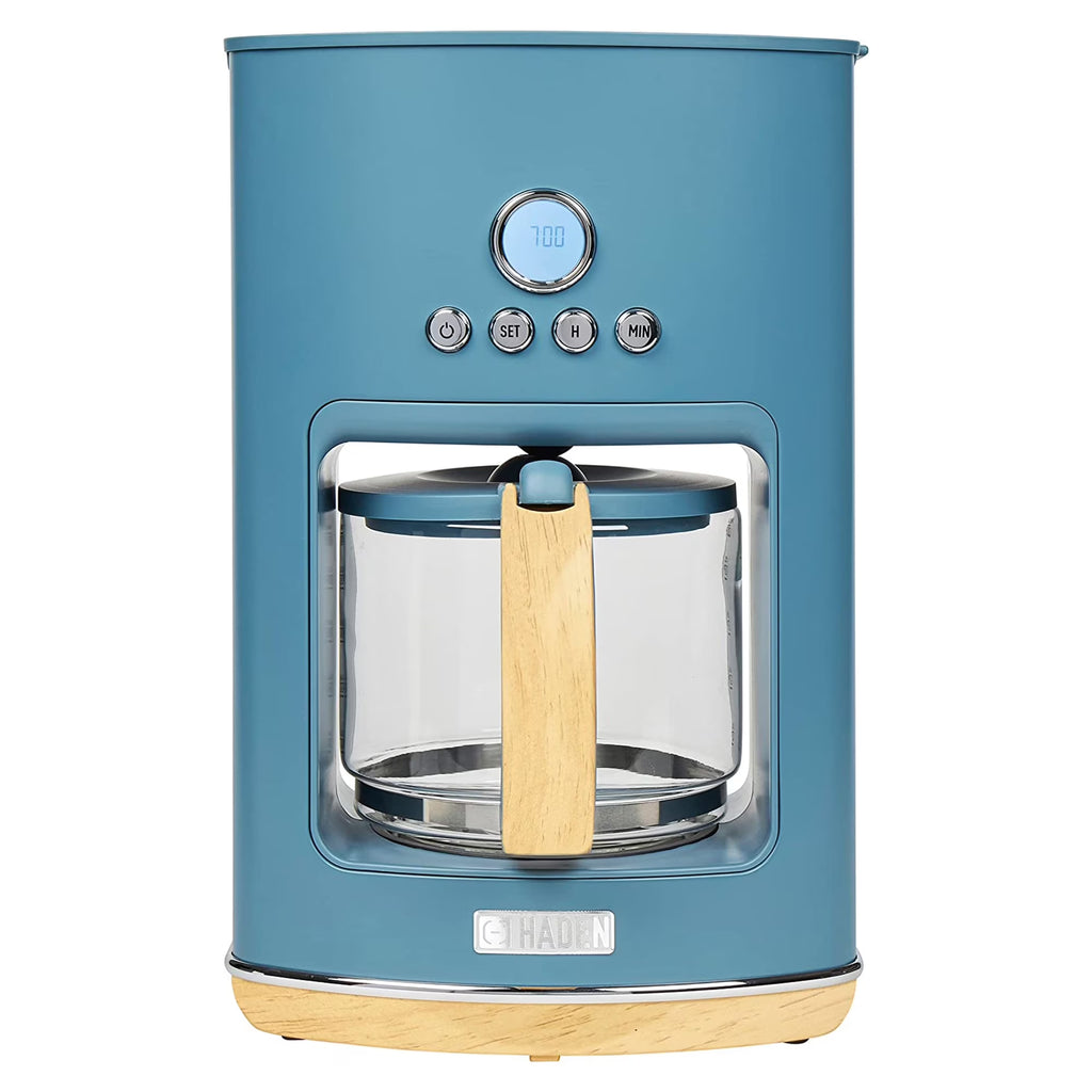 Stone Blue 10 Cup Coffee Maker with LCD Display D609