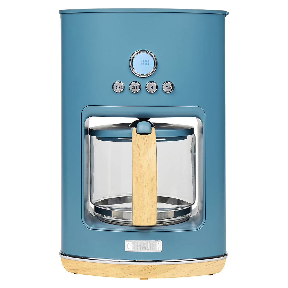 Stone Blue 10 Cup Coffee Maker with LCD Display D609