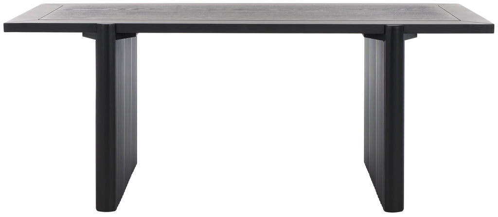 Black Rectangle Coffee Table Z387