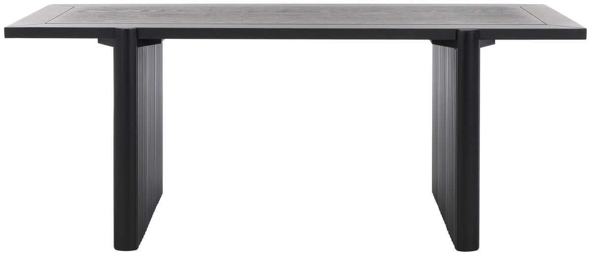 Black Rectangle Coffee Table Z387