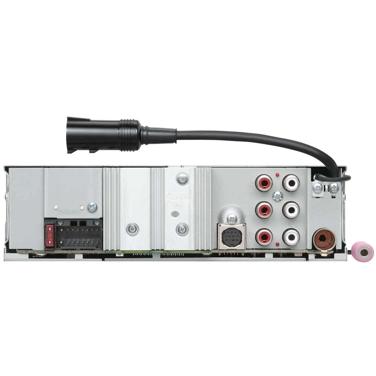 Single-Din In-Dash Digital Media Receiver with Bluetooth Z142