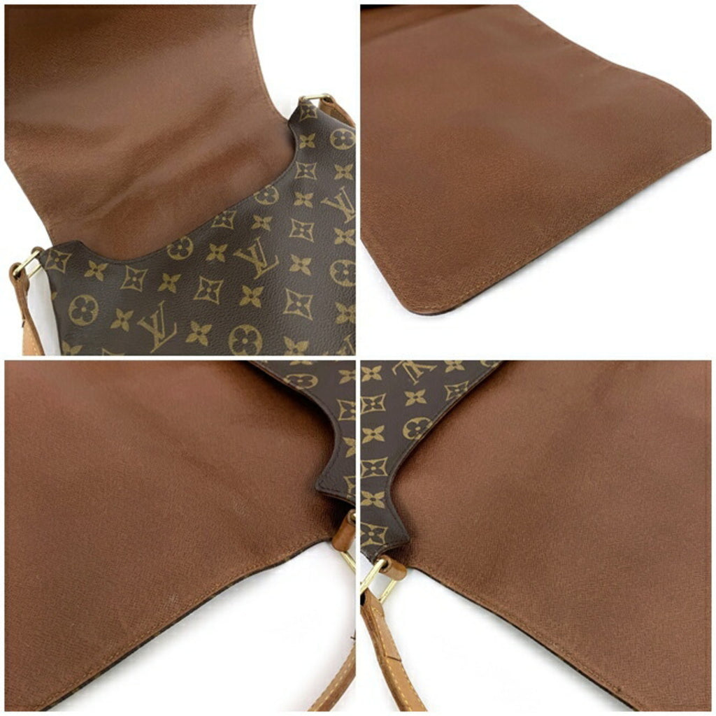 Brown Monogram Shoulder Bag D9637