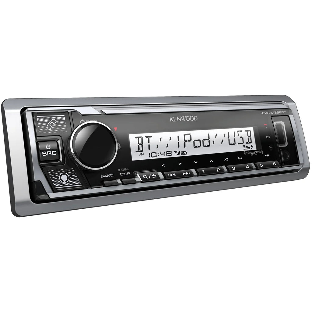 Single-Din In-Dash Digital Media Receiver with Bluetooth Z142