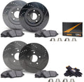 Max Brakes Elite XDS Rotors with Carbon Ceramic Pads R15606