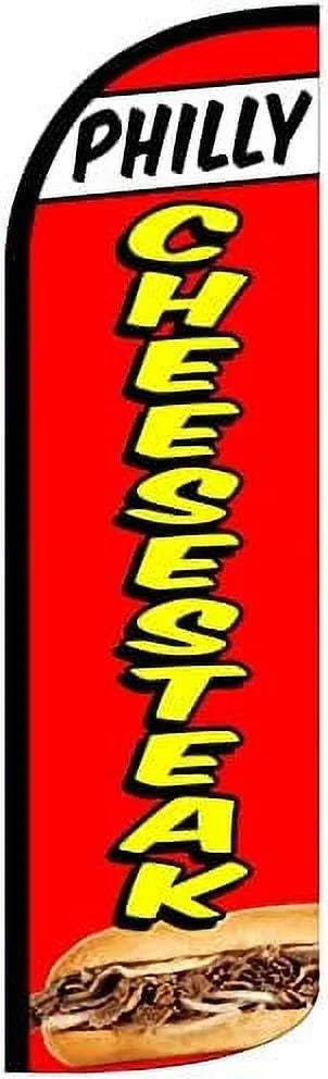 Windless Swooper Flag Feather Banner Sign 3X11.5 Ft Tall P80791