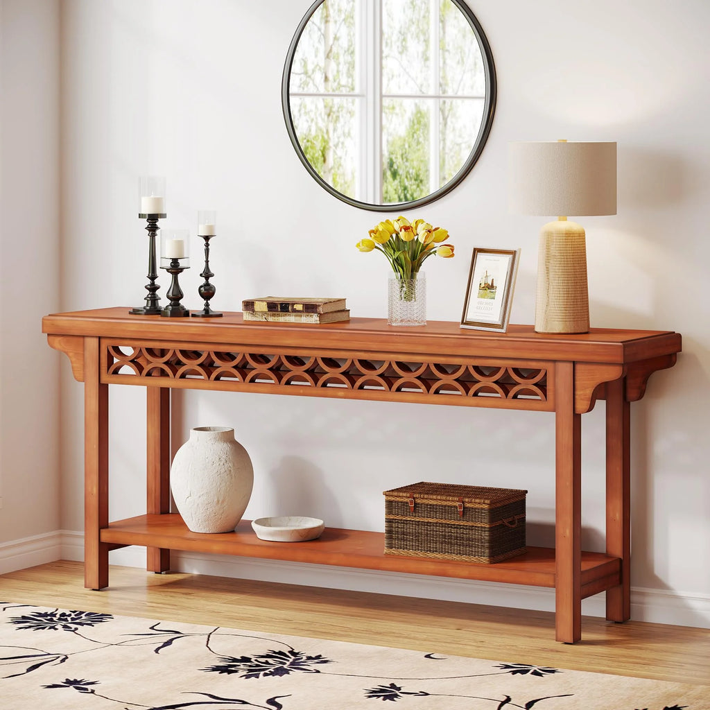 70.8 inch Solid Wood Console Table U780454