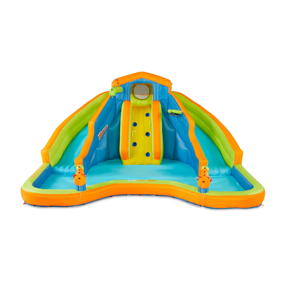 Inflatable 2 Lane Water Slide Splash Pool I982240