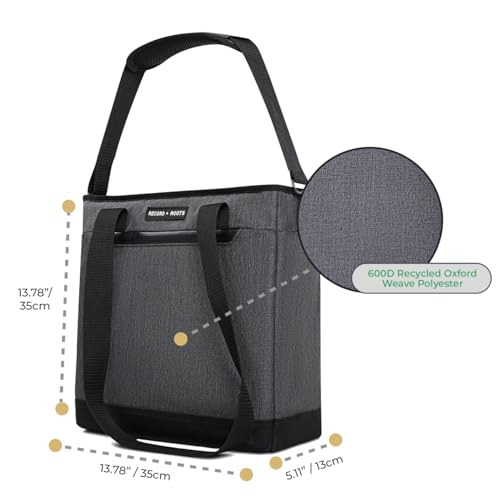 Vinyl Record Carry Bag Water-Resistant for 12-Inch LP Records V259