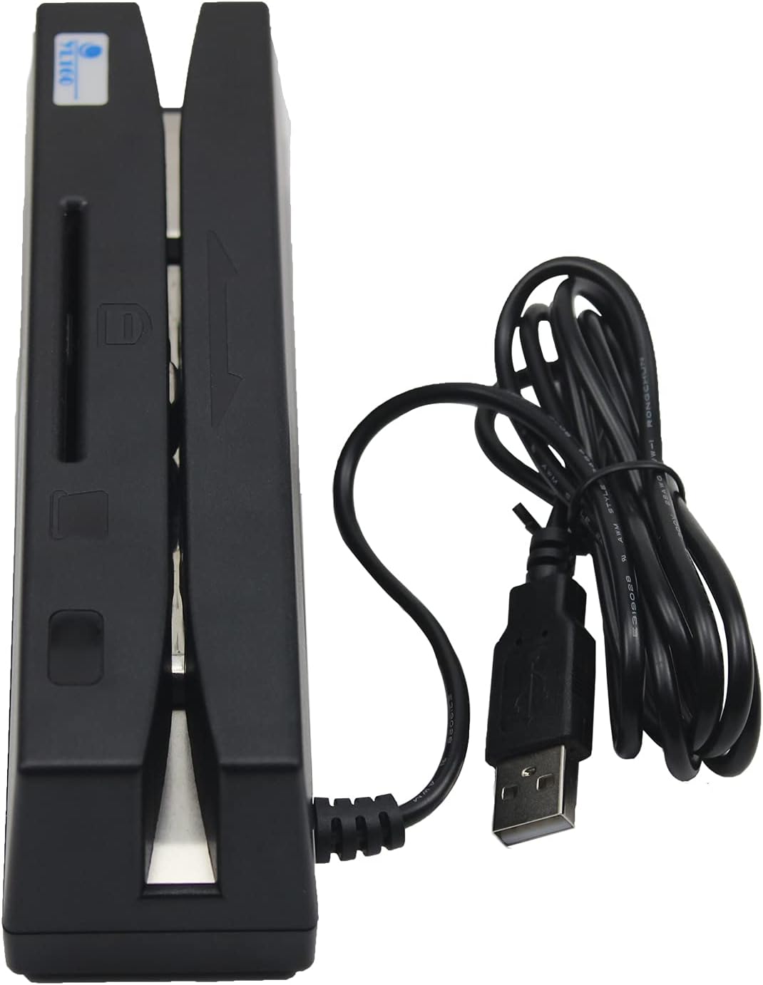 USB 4 in 1 Magnetic Card Reader with EMV Chip, PSAM, NFC Card Reader Writer Y784