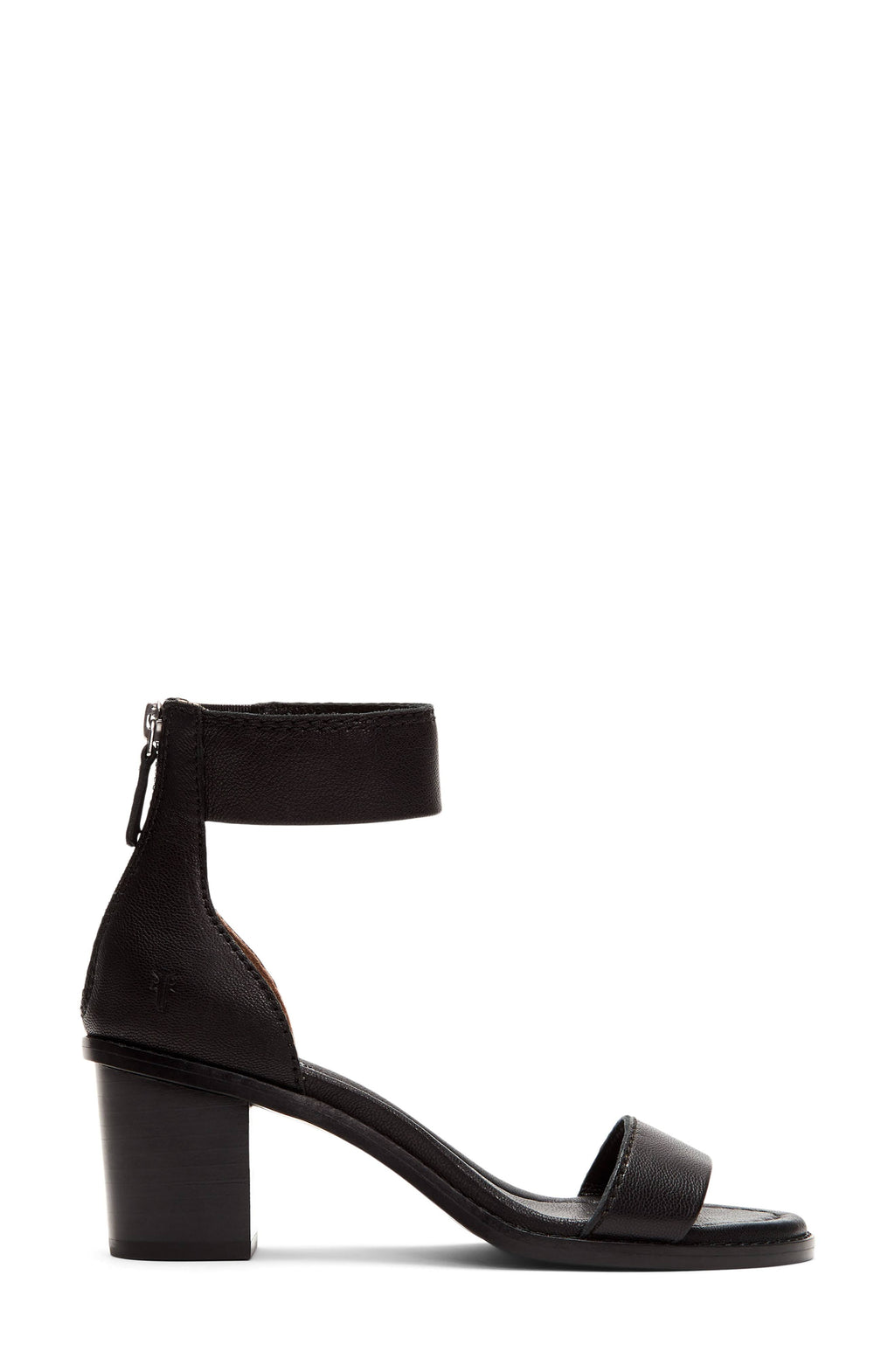 Black Back Zip Boots P246977