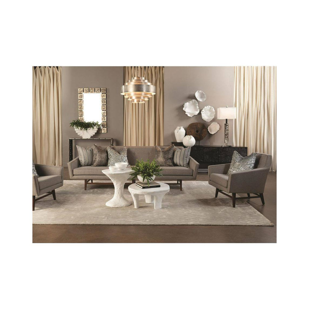 White Curled Wall Decor T887